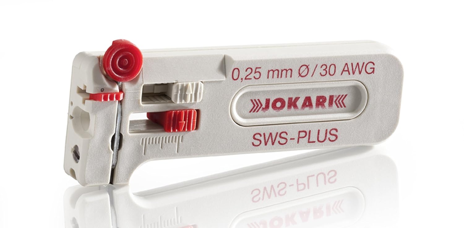 Jokari 40055 SWS-Plus Mini-Precision Stripping Tool for Cable Stripping, 30 AWG (0.25mm)