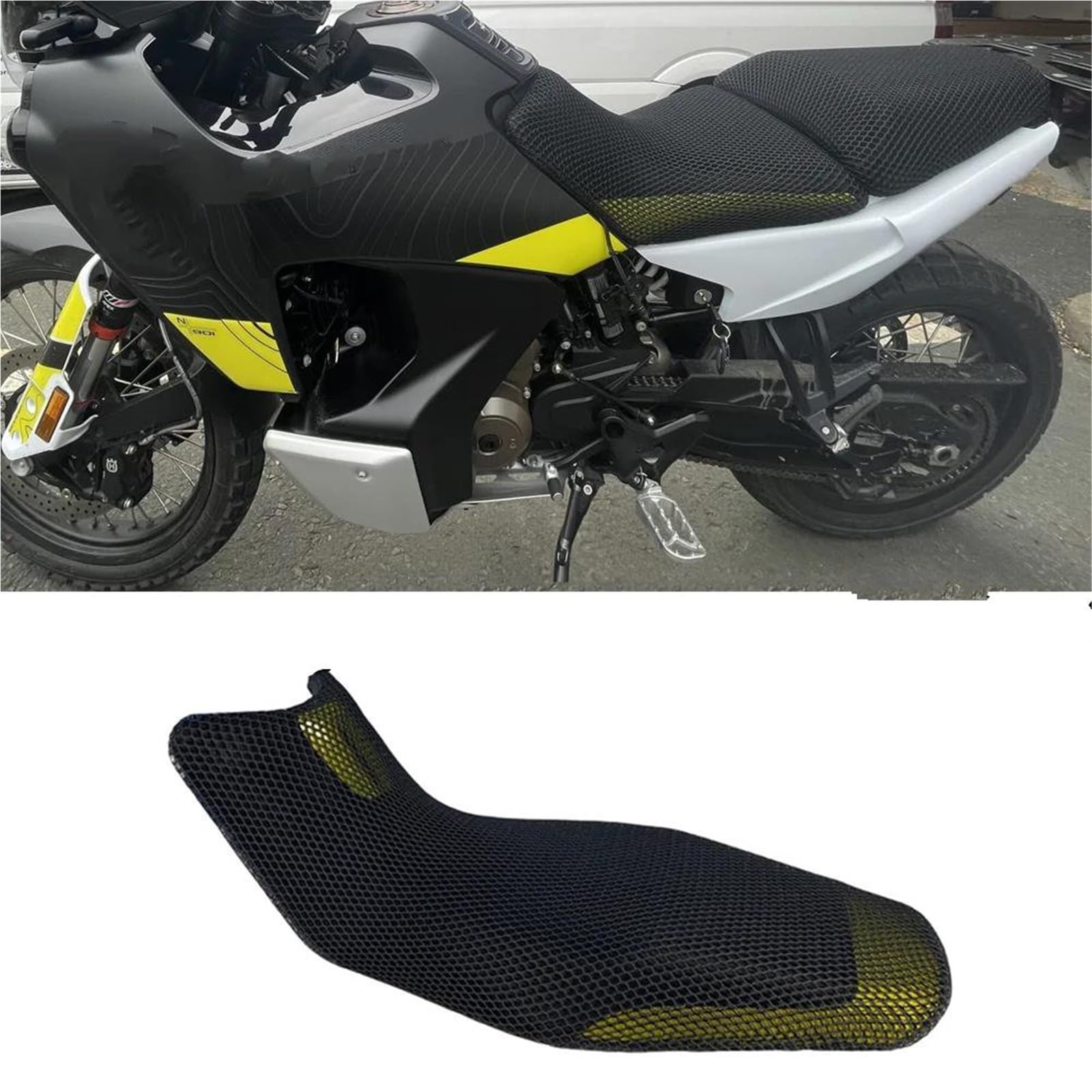 Parte a due ruote Coprisedili per moto Accessori Cuscini protettivi in ​​rete Per HUSQVARNA per NORDEN 901