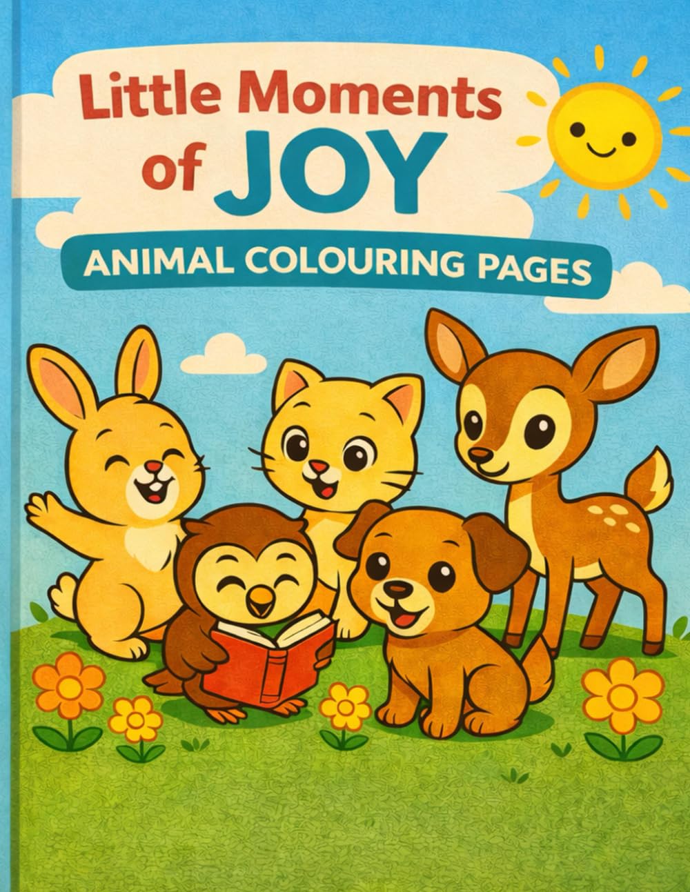 Little Moments of Joy Animal Colouring Pages