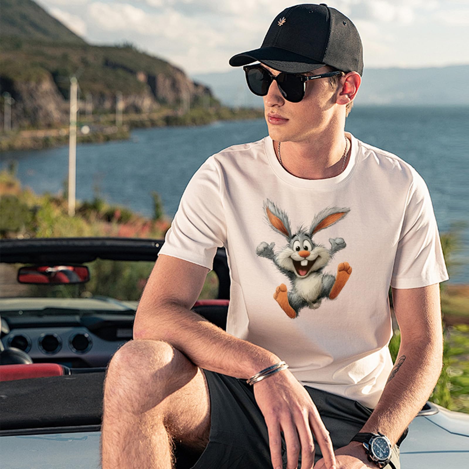 Increíble 24 piezas de transferencia termoadhesiva animal divertido grandes parches para planchar burro perro gato conejo para ropa personalizada, chaquetas de mezclilla, sudaderas, proyectos de