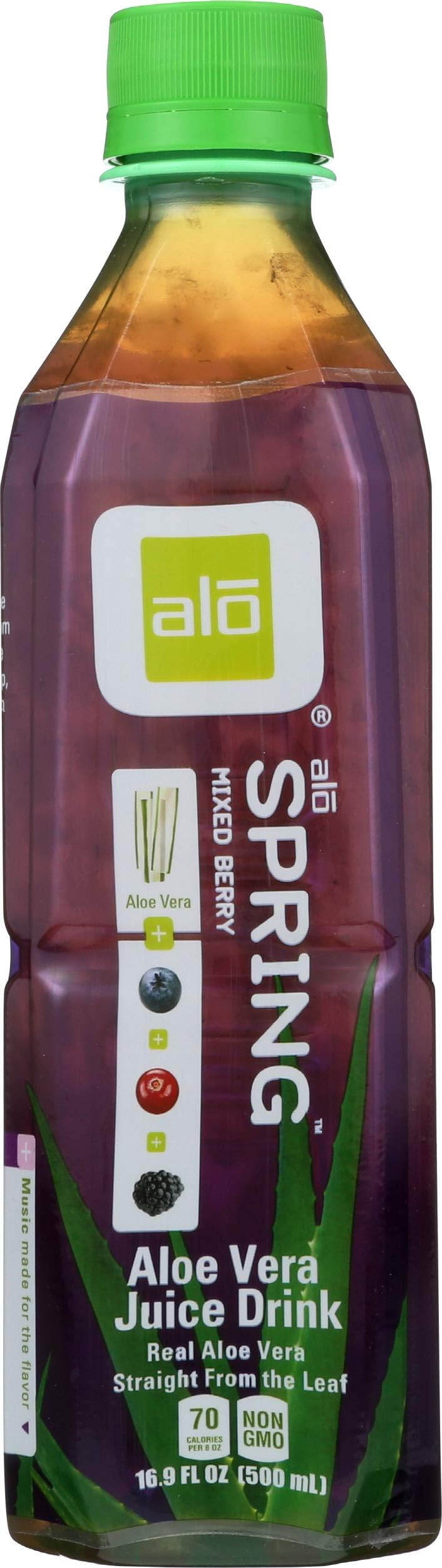 Bev Aloe Spring Mixed Berry, 16.8 oz