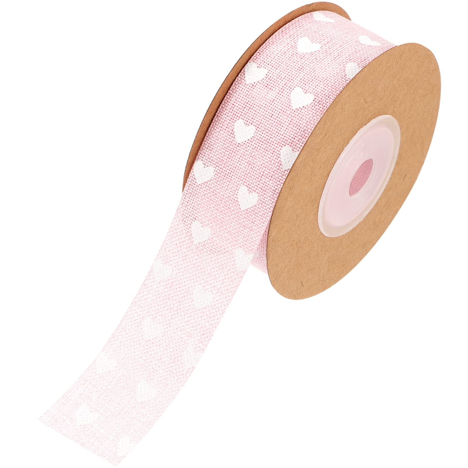 Een Lint Met Harten En Bloemen Stock Afbeelding - Afbeelding: 111689565