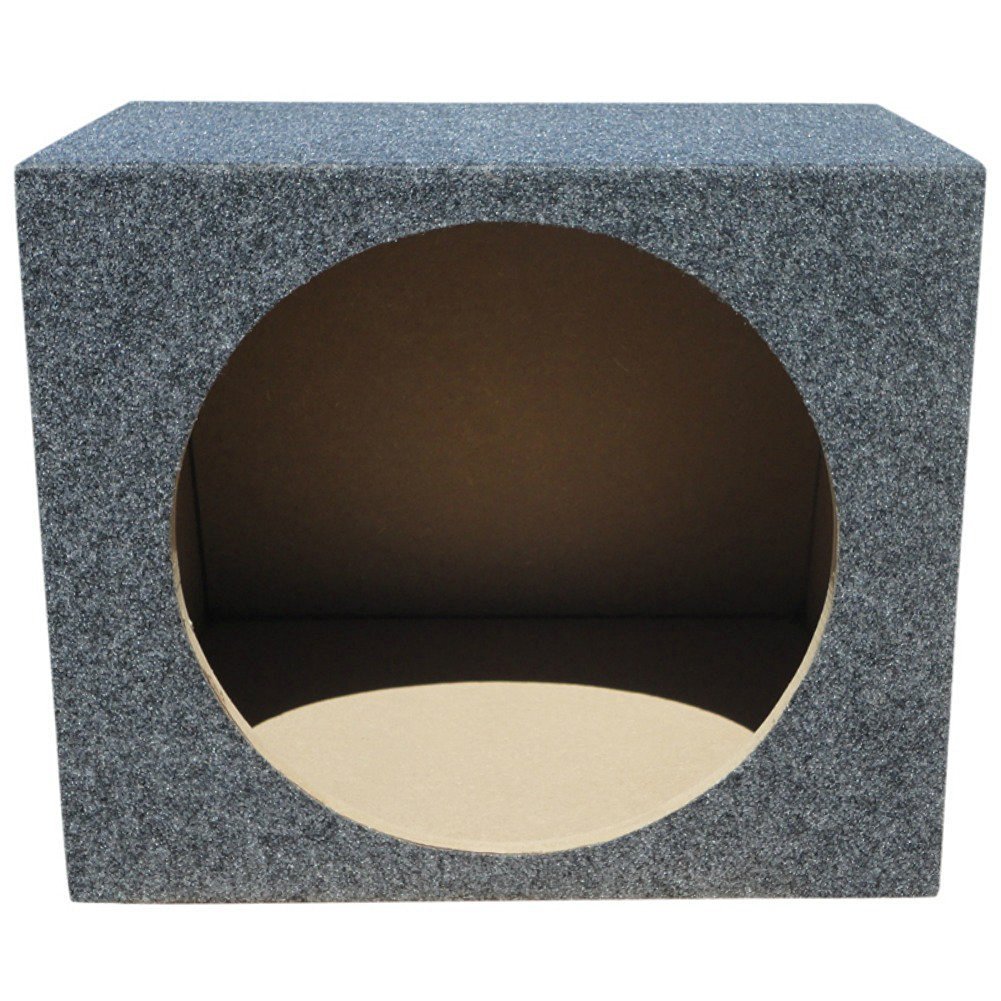 Genérica Box Caja VACÍA por Sub SUBWOOFER DE 30,00 CM 300 MM 12" DE Forma Trapezoidal DE 30 litros EN SUSPENSIÓN PNEUMÁTICA (Caja SELLADA)