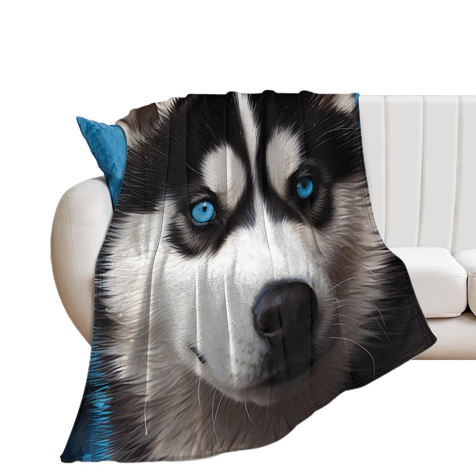 Couverture microfibre de qualité supérieure | Design husky premium
