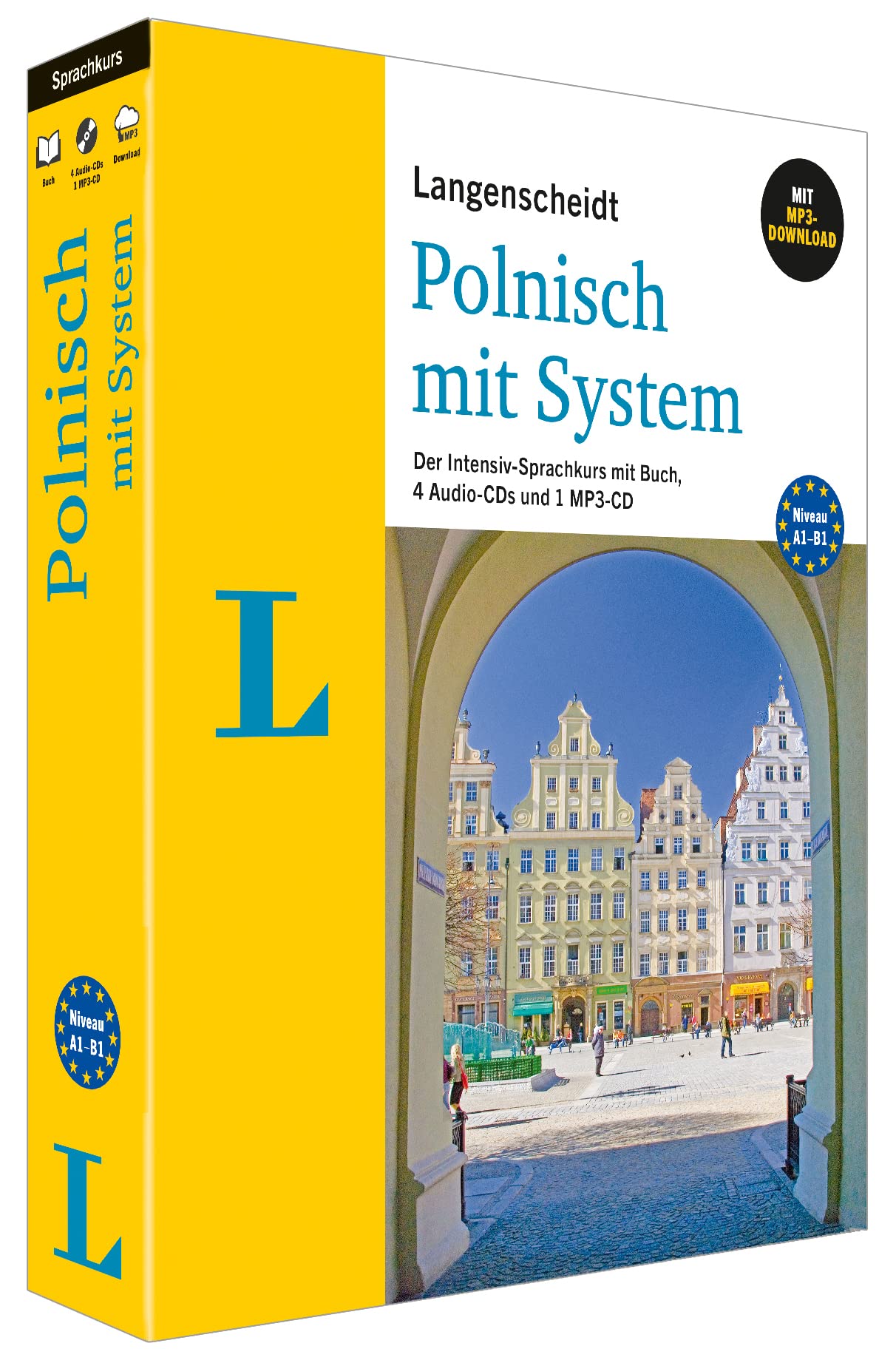 Langenscheidt Polnisch mit System: Der Intensiv-Sprachkurs mit Buch, 4 Audio-CDs und 1 MP3-CD (Langenscheidt mit System)