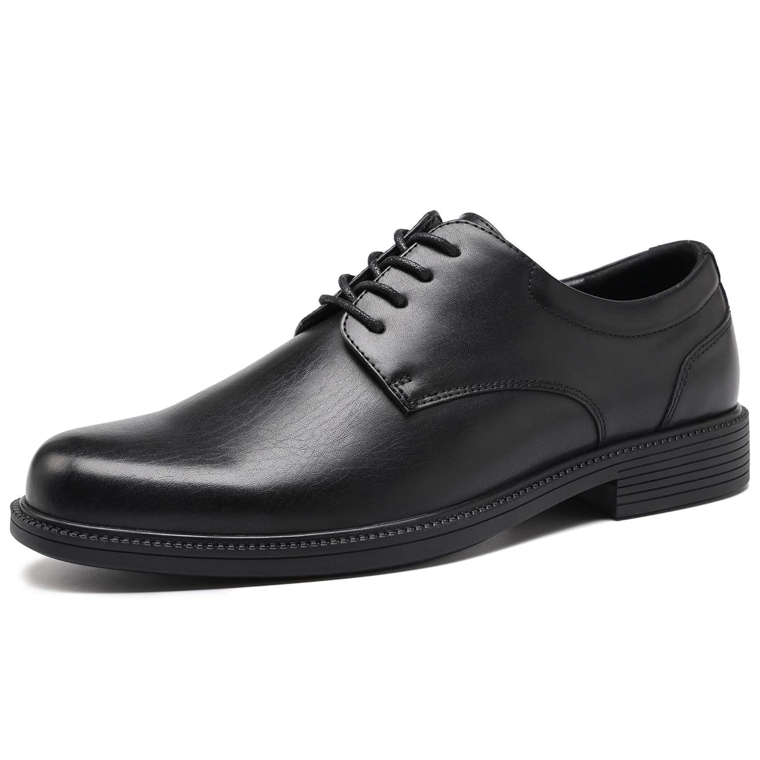 DECARSDZ Mens Dress Shoes Black Oxfords Casual Shoes for Men
