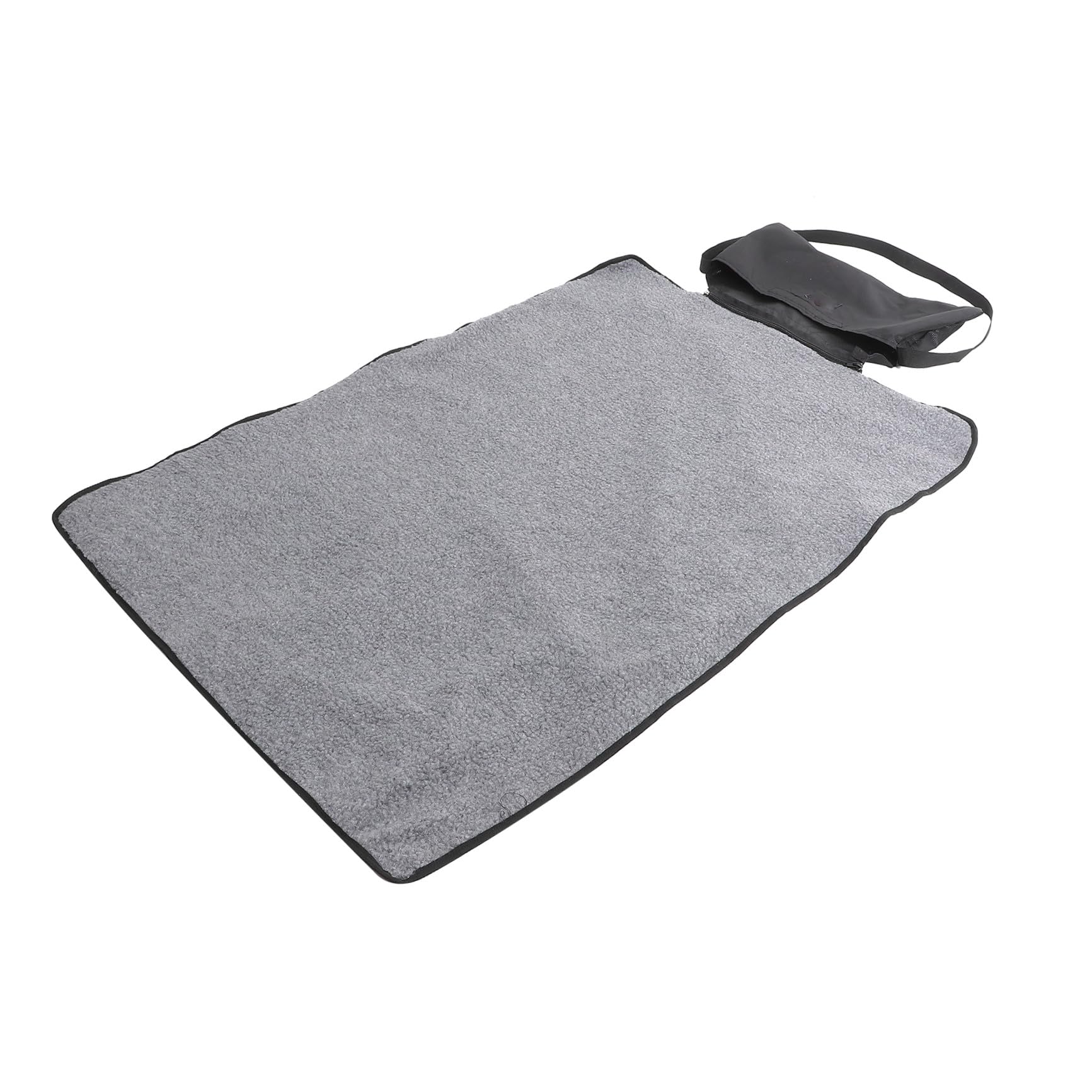 Abaodam Manta Plegable para Mascotas Manta De Viaje para Exteriores para Perros y Gatos Negra