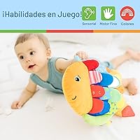 Vista 6 de Melissa & Doug Flip pescado suave juguete de bebé.