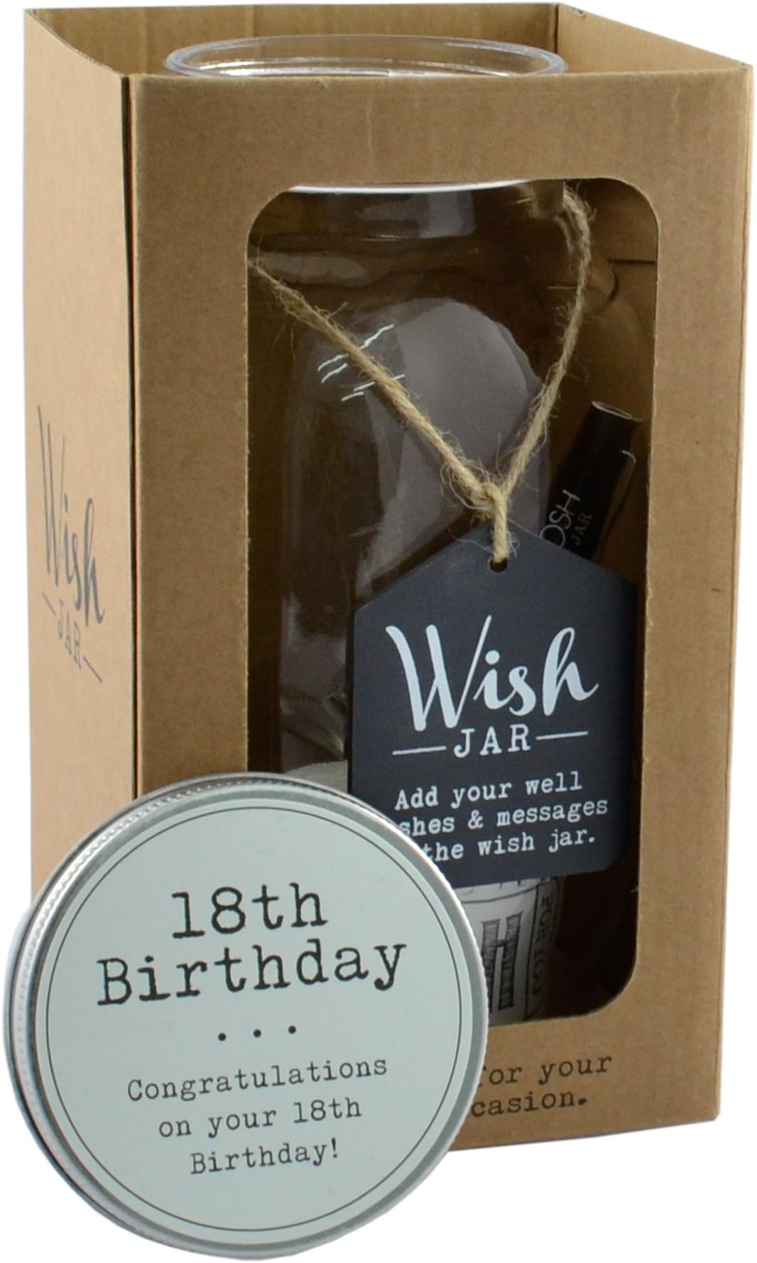 18th Birthday Wish Jar by Splosh