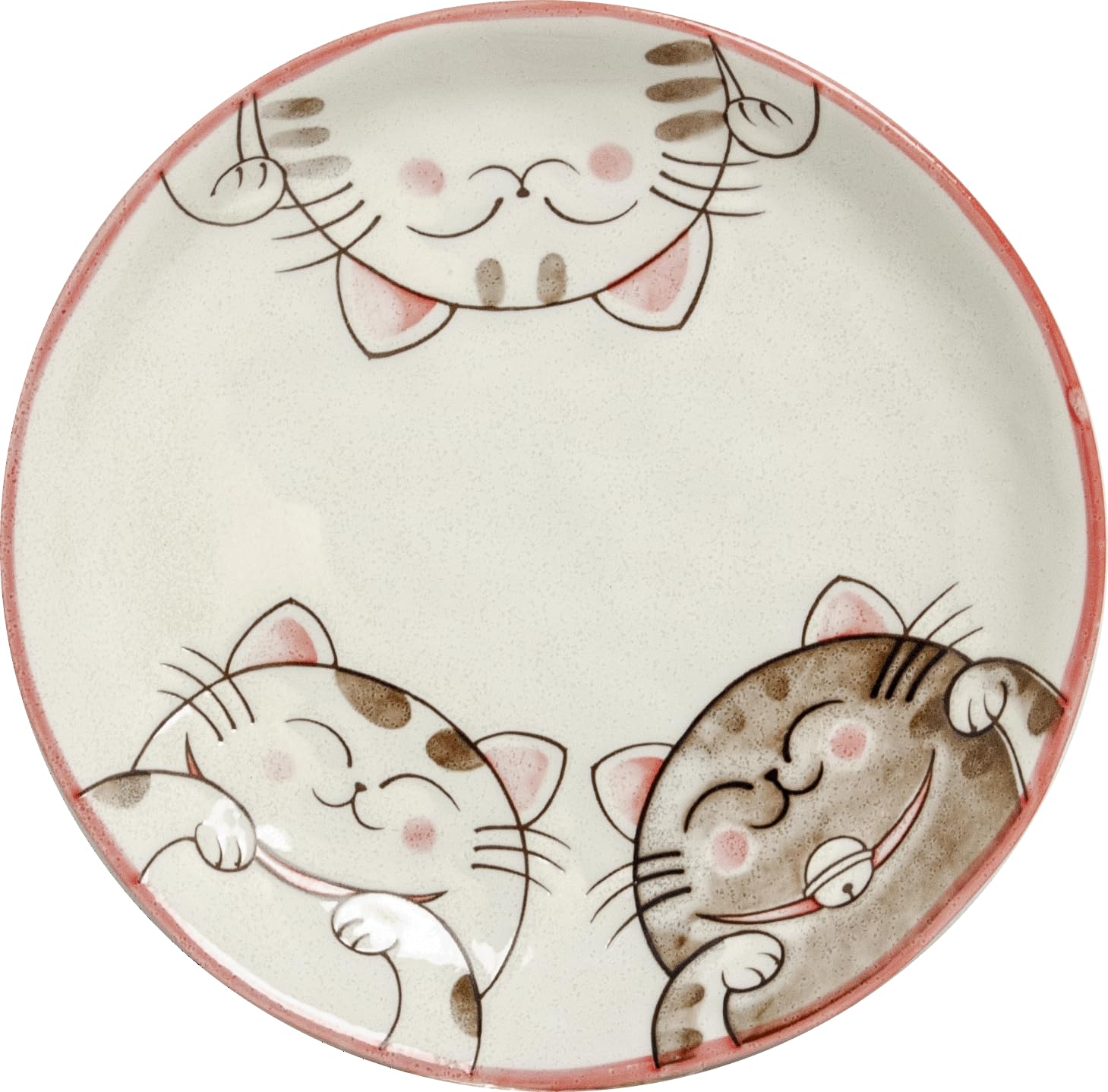 Sendan tokusa - Borden set - Edo japan - 15 cm | H2,5 cm - Kleine bordjes - Porselein borden - Keramische borden - Dinerborden - Eetborden - Ontbijtborden - Japanse borden - Japans serviesset