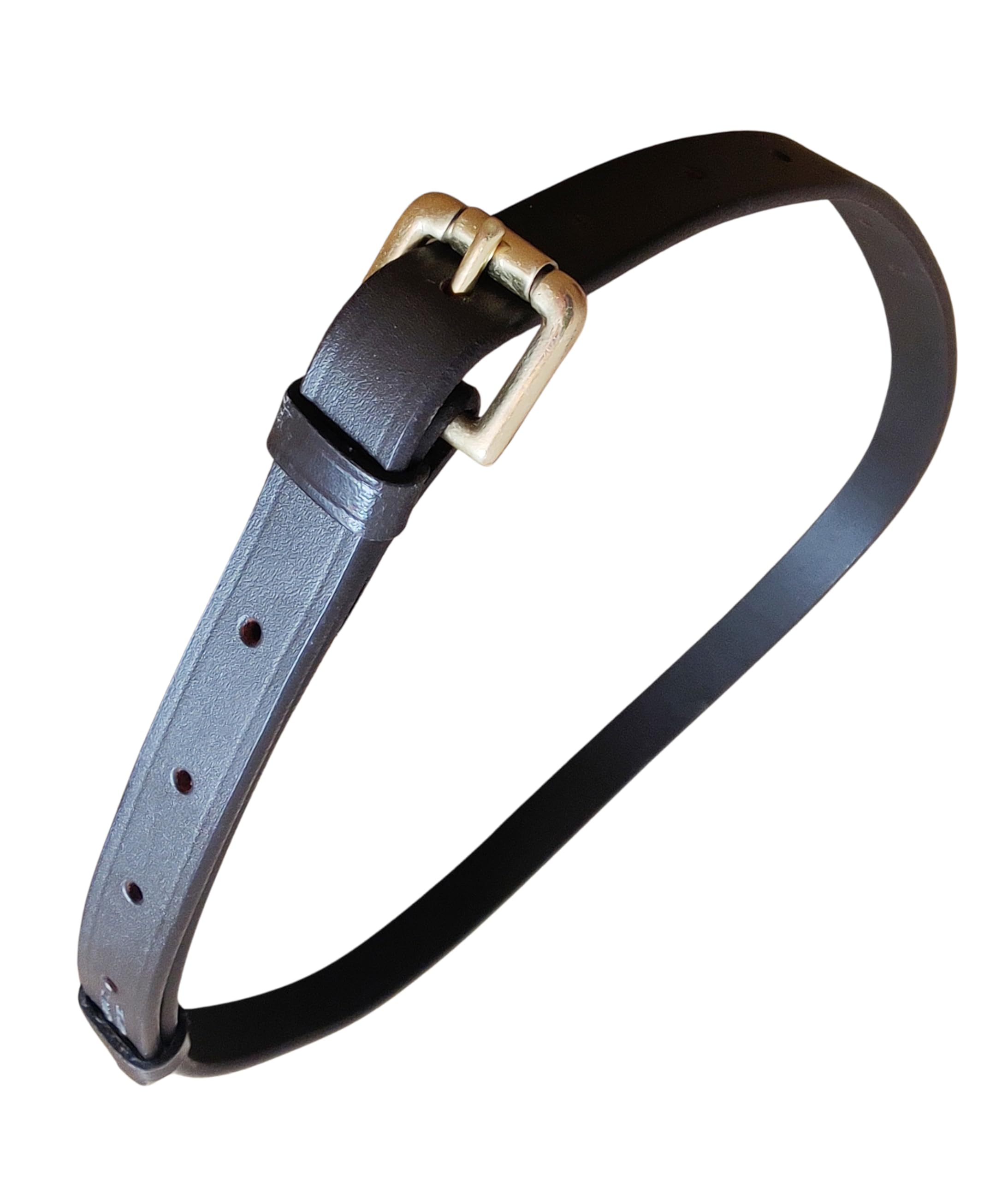 Leder-Halsriemen fürs Pferd – Verstellbarer Halsring als Balancehilfe & Sicherheitsriemen für Reiter – Reithilfe für einen sicheren Sitz, Pony, Cob/Full