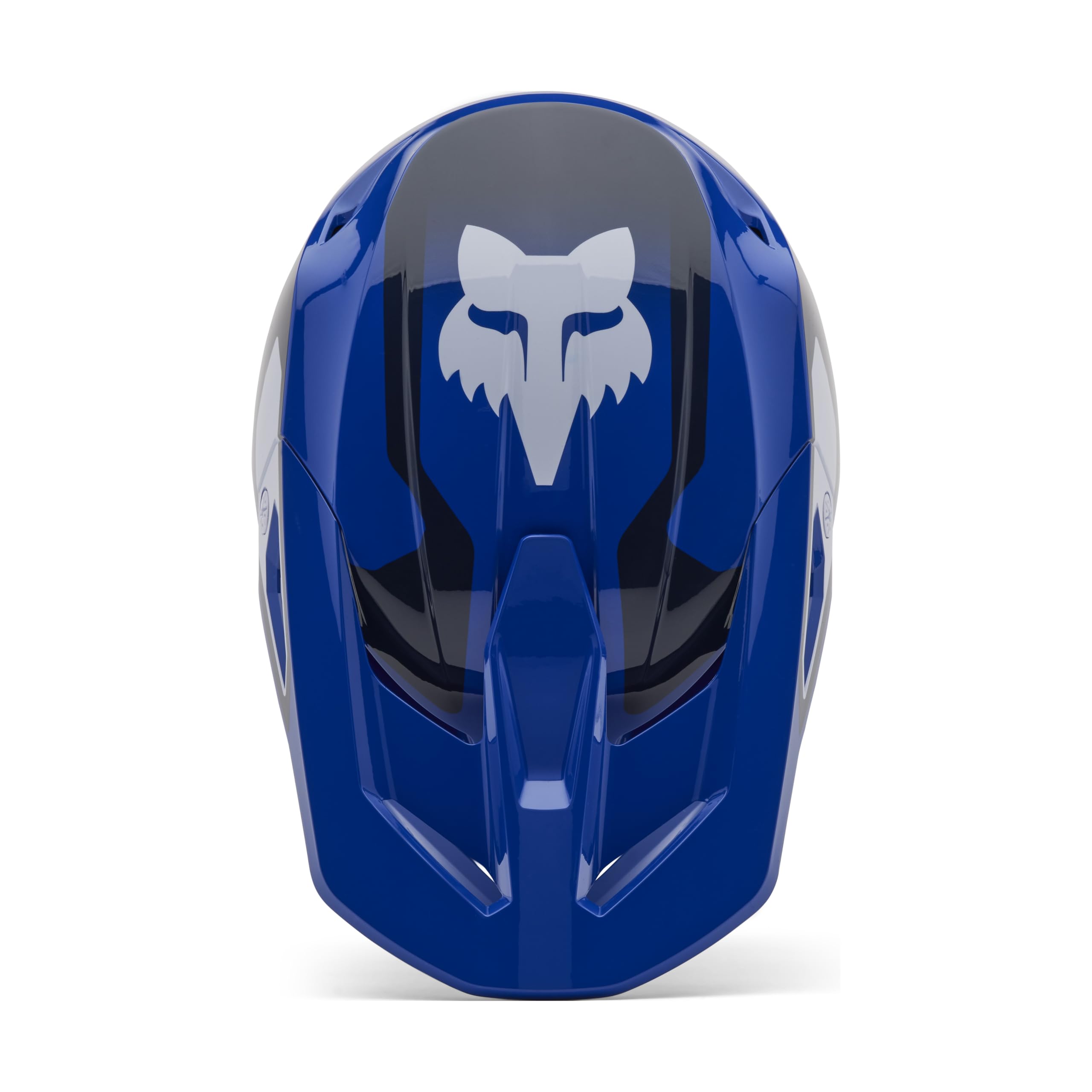 Fox MX19 V1 Visiera Di Ricambio Per Casco | Colore Motivo Blu/Grigio | Grundartikel | Adatta Per Caschi Fox MX19