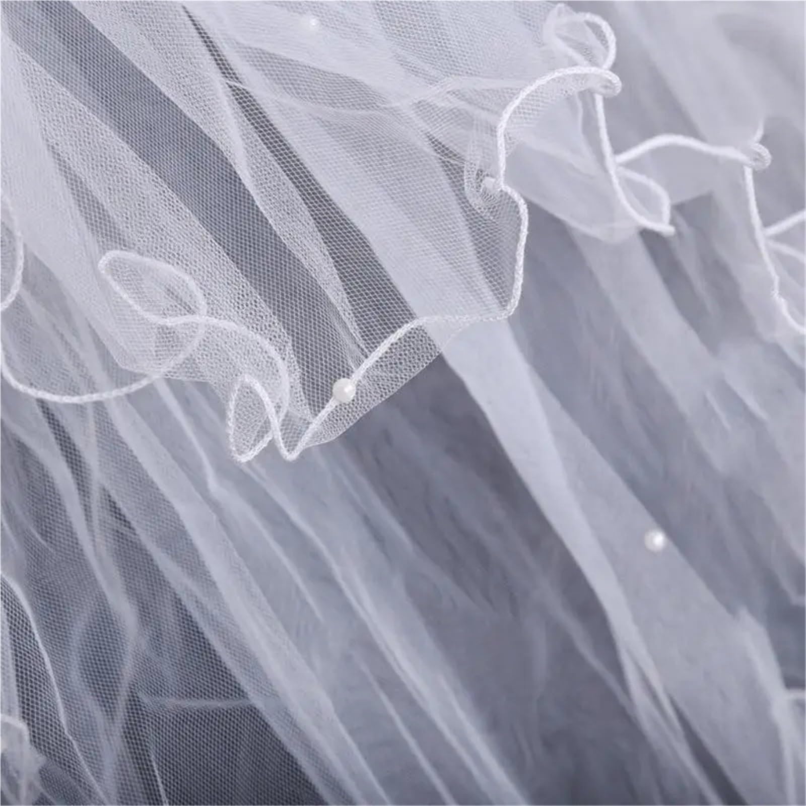 Abito Velo da Sposa Veli di Tulle Bowknot Pettine for Velo for Capelli Multistrato da Sposa for Accessori for Capelli di Fidanzamento