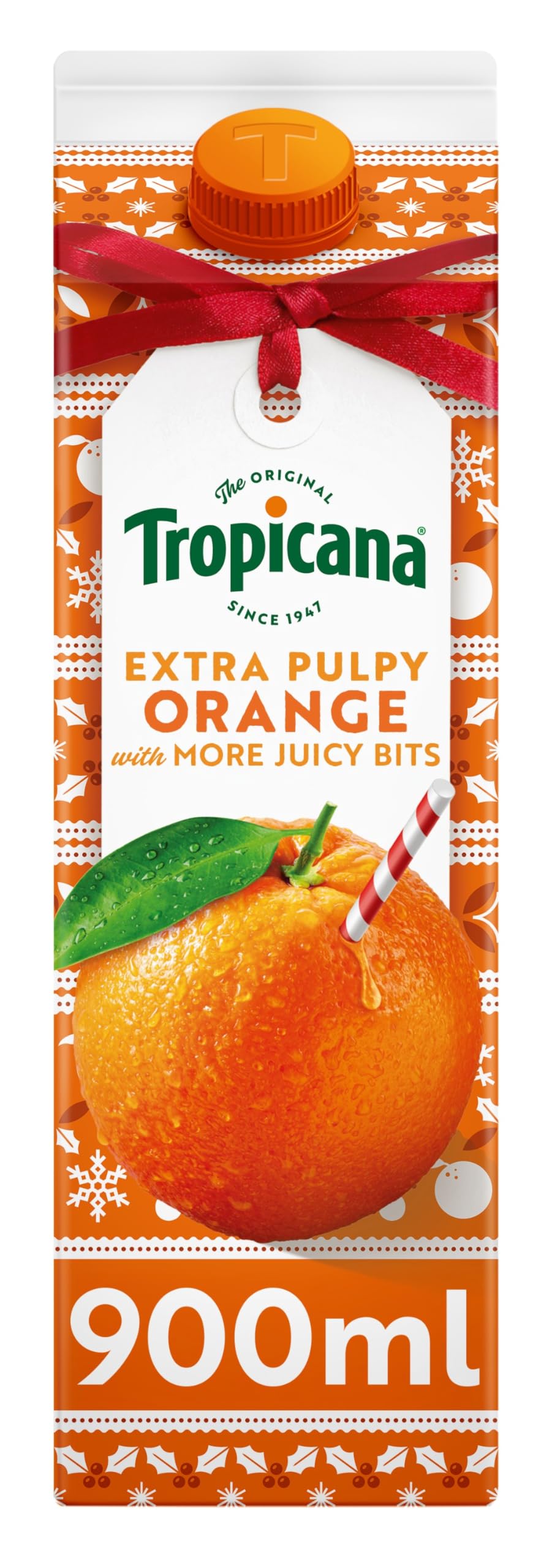 Orange Juice with Extra Juicy Bits, 900ml