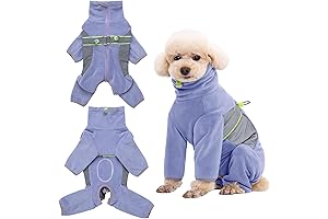 Cozy and Comfortable Fleece Dog Onesie: The Perfect Recovery Suit for Your Canine Companion