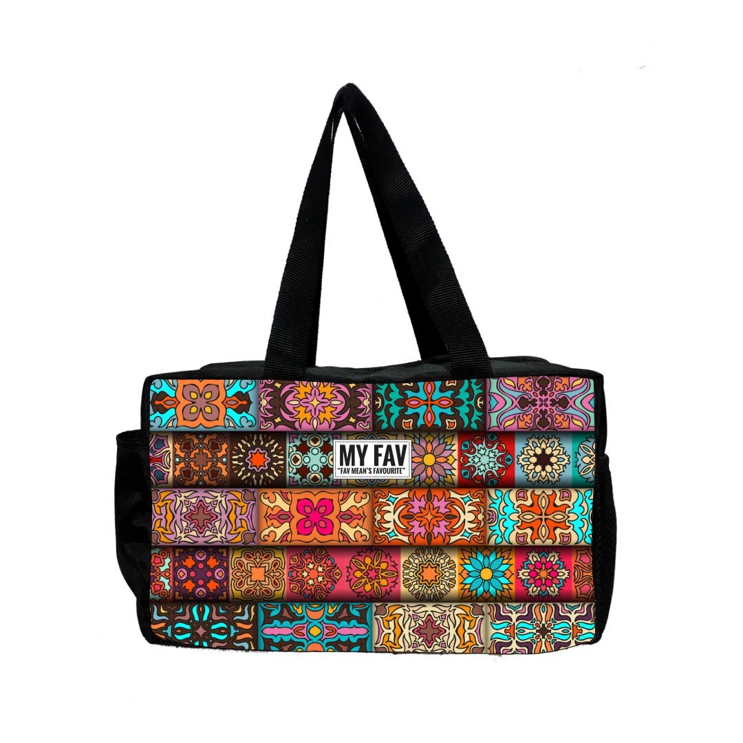 Large Insulated Lunch Bag - Hot & Cold Food Carrier -12