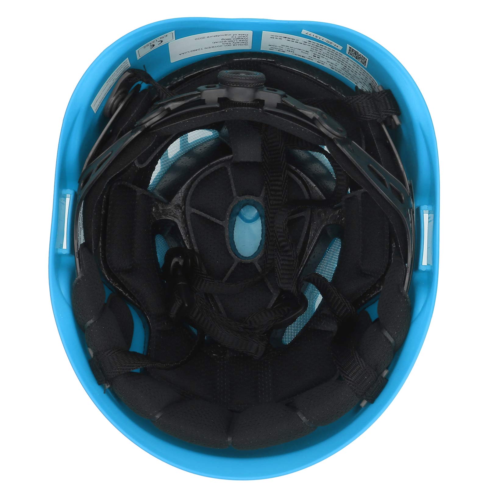 D8 Kask do wspinaczki skałkowej do użytku na zewnątrz, wygodna osłona głowy, regulowany kask z gniazdami instalacyjnymi do wspinaczki górskiej, obwód głowy 56-62 cm 22.0-24.10.2 cm