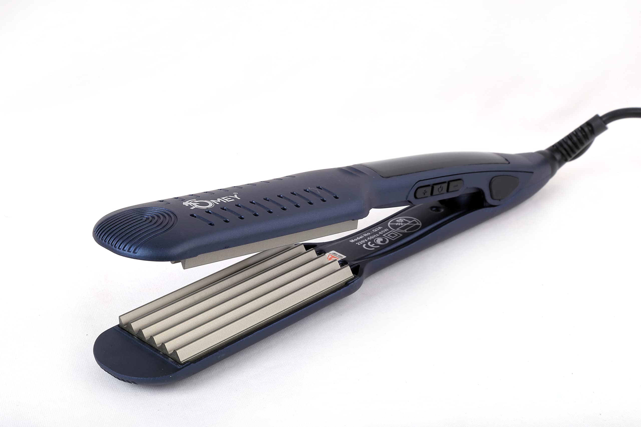 OMEY Hair Crimper Tool Plate Size 43Mm With 6 Teeth, Multi