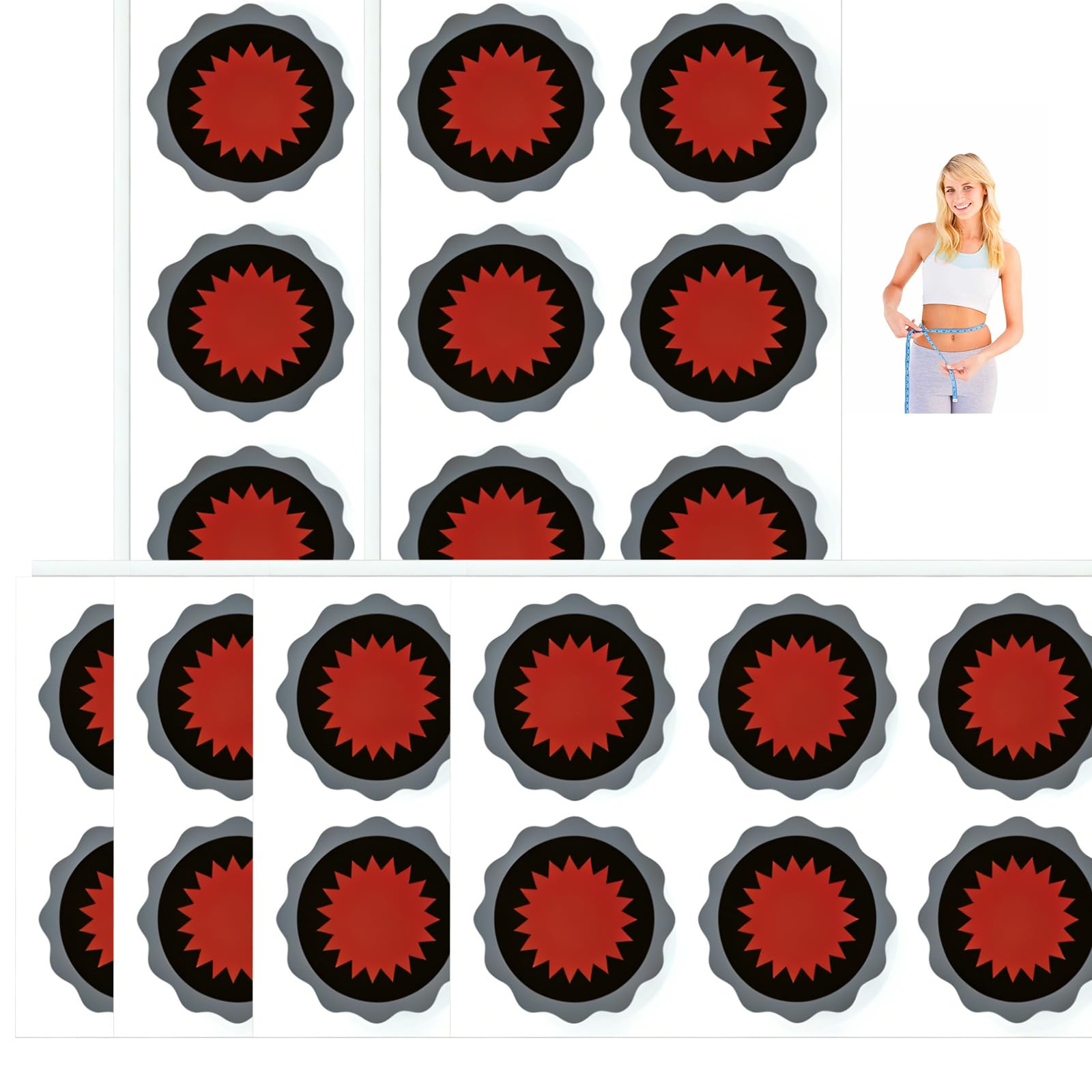 30 Stück Abnehmpflaster, Metabalance,Kosmetisches Körperpflege Patch,Abnehmpflaster Original, Natürliche Gewichtskontrolle Pflaster, Sanfte Beruhigung für Alle Körpertypen