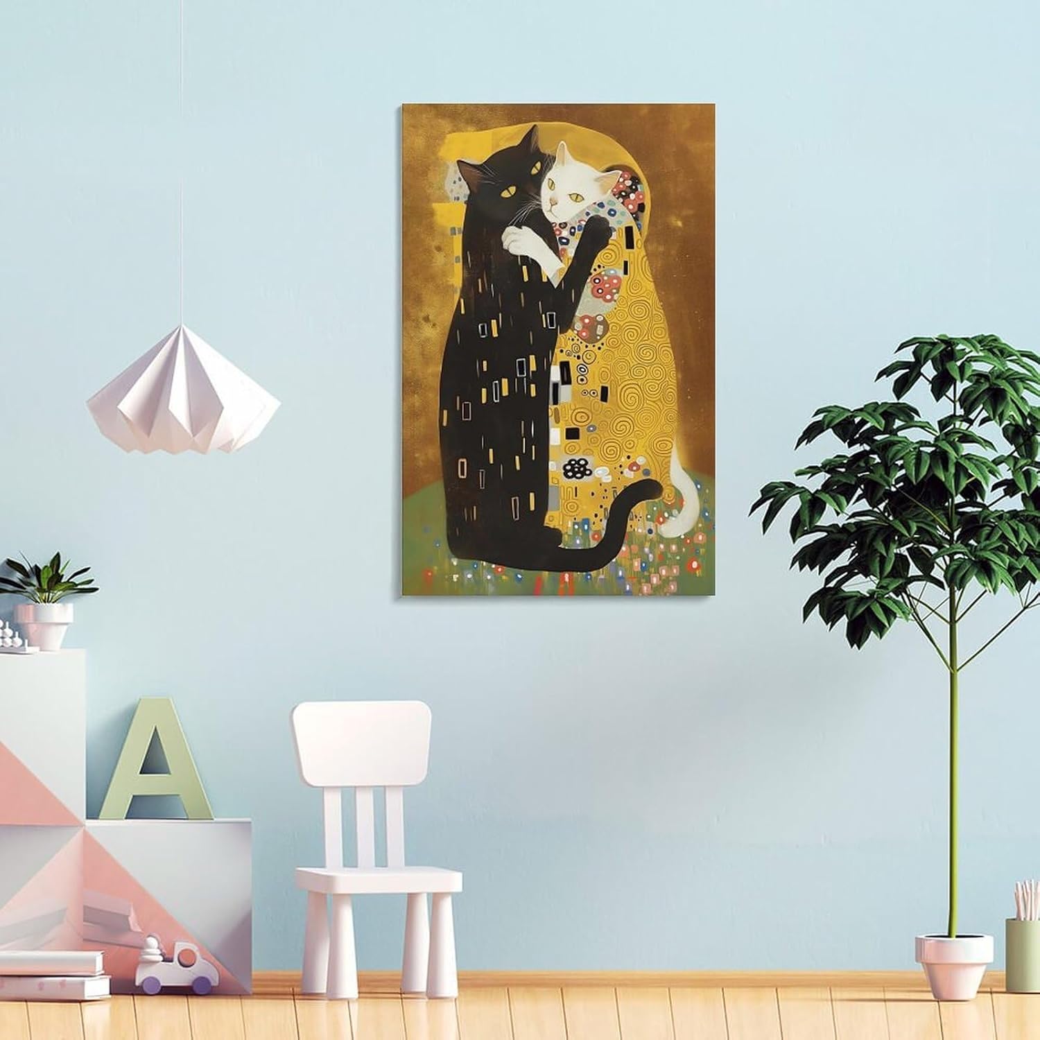 グスタフ・クリムト おかしな黒猫 画家 ポスター クール 壁アート キャンバス パネル オフィス装飾 ぶら下がる 版画 ギフト24x CNP  シカセラムマスク(グリーナリーカーミングアンプルマスク) 5回分 6個セット まとめ売り