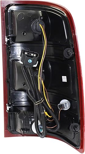 Miniatura 5 de Evan-Fischer - Conjunto de luz trasera compatible con modelos GMC Sierra 1500 SLSLESLTWT 2007-2010, 2012-2013 lado del conductor