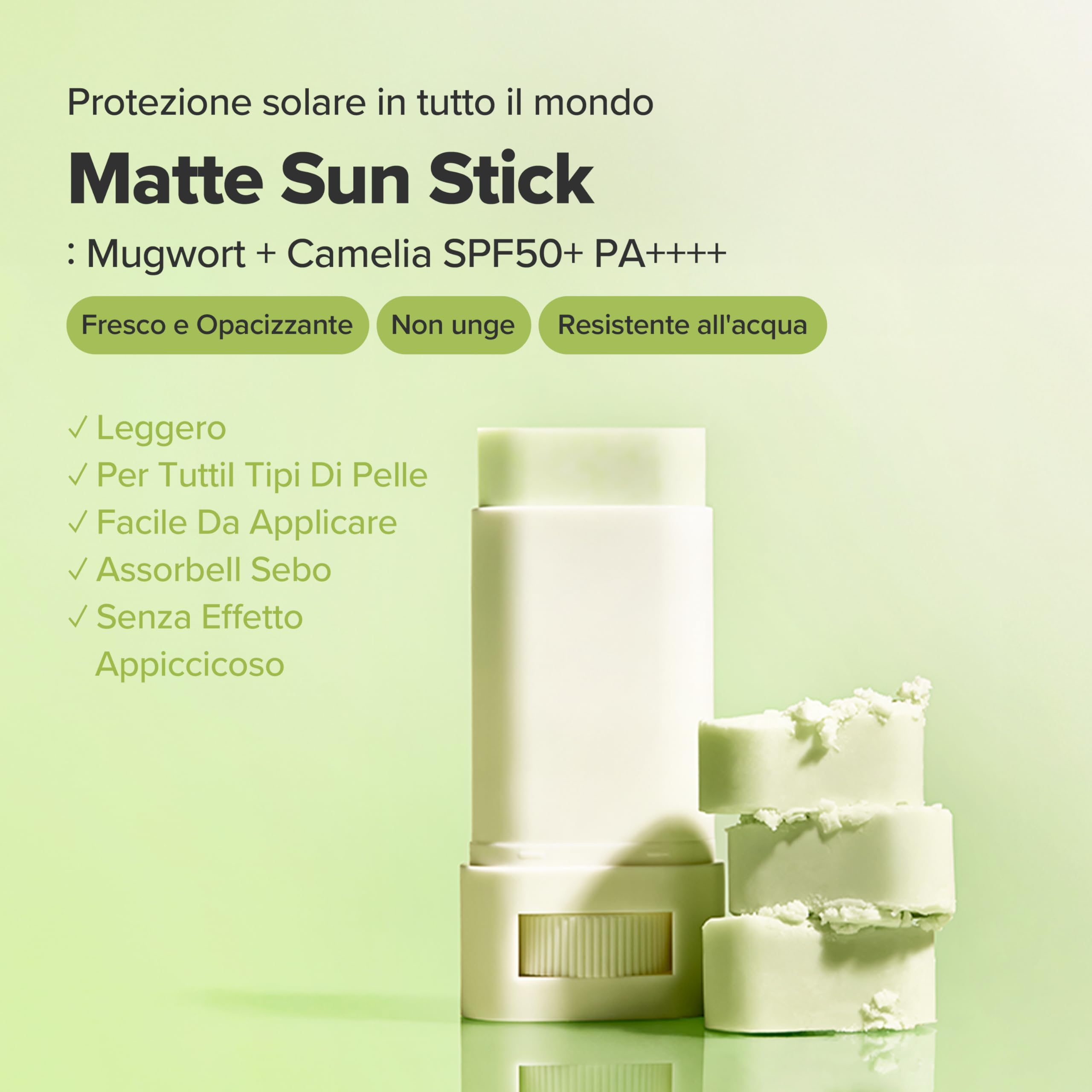 Beauty of Joseon Matte Sun Stick: Artemisia Camelia (18 G, 0,63 Fl. Oz) 0,7055 Once