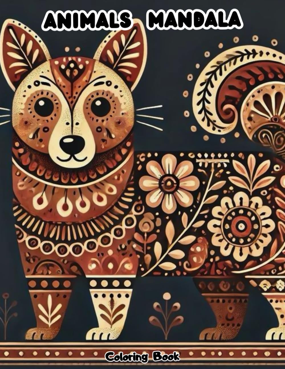 Mandala Wildlife Coloring Book: Advanced & Detailed Patterns for Art Therapy