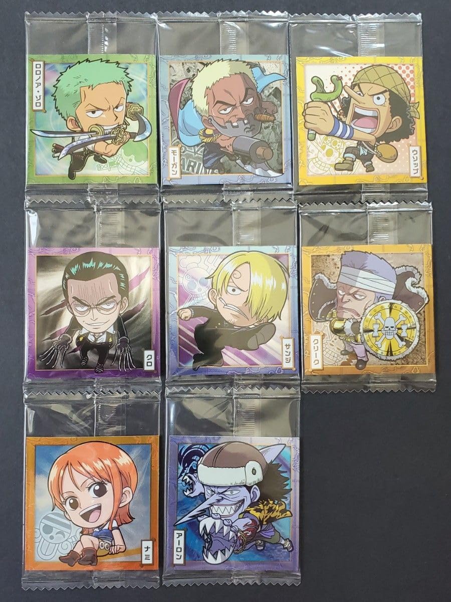 Amazon.co.jp: ワンピース 大海賊シール ウエハース LOG1 フルコンプ 