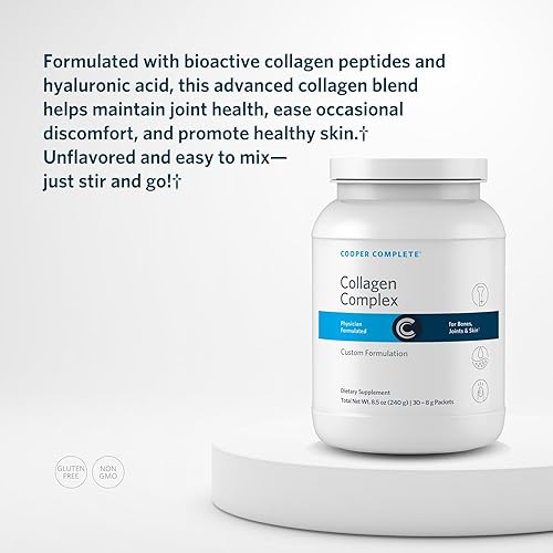 Miniatura 5 de Cooper Complete Complejo de colágeno, 30 paquetes individuales de 0.28 oz, formulado por médicos para huesos, articulaciones y piel