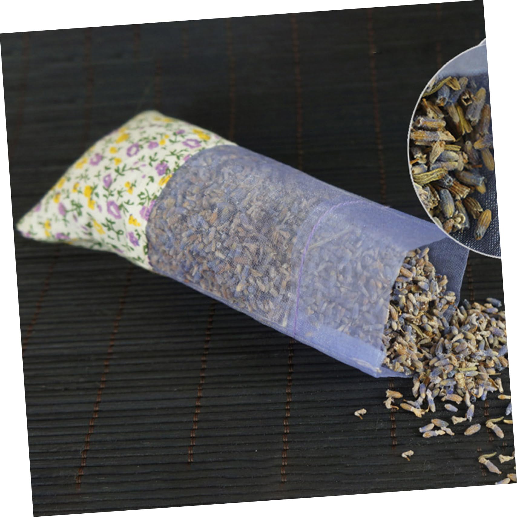 MAGICLULU 72stücke Lavendel-duftbeutel Mit Floralen Mustern Leere Aromabeutel Für Entspannung Und Schlaf Als Hochzeitsgeschenke Kordelzugbeutel Designs Dunkel Und Helllila