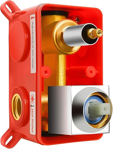 Miniatura 5 de Juego de grifo de ducha en cascada, sistema de ducha de lluvia de 10 pulgadas montado en la pared, cabezal de ducha de flujo de agua pesada y mango