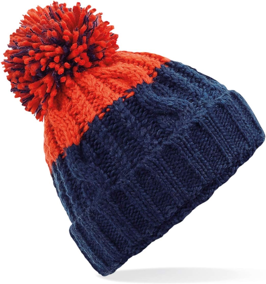 Beechfield B437 Apres Beanie - Winter Knit Hat, One Size