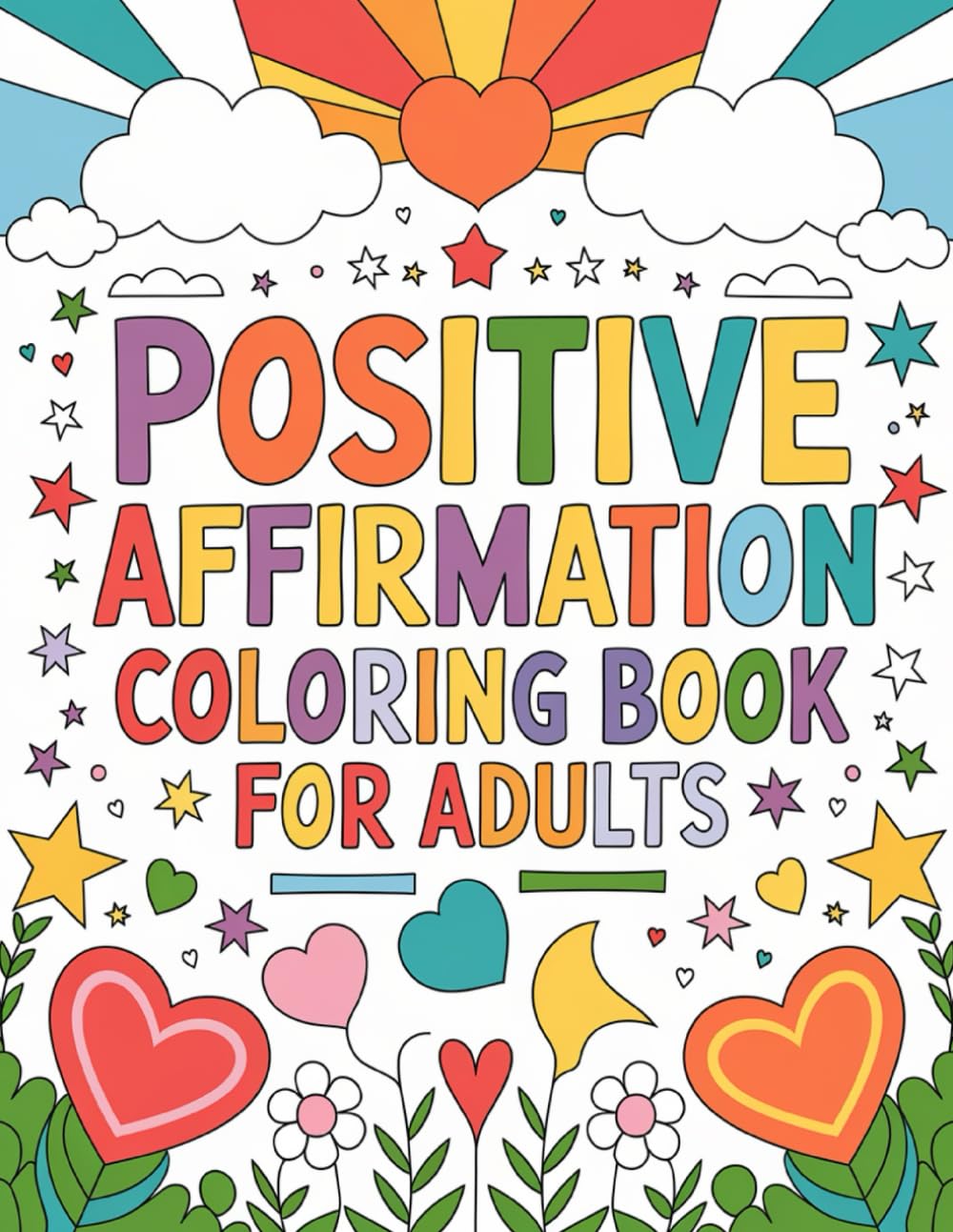 Positive Affirmation Coloring Pages for Adults: 100 Fun, Easy, and Relaxing Designs | Motivational Mandala Patterns to Boost Confidence, and Reduce ... for Adults Designed for Comfort and Joy)