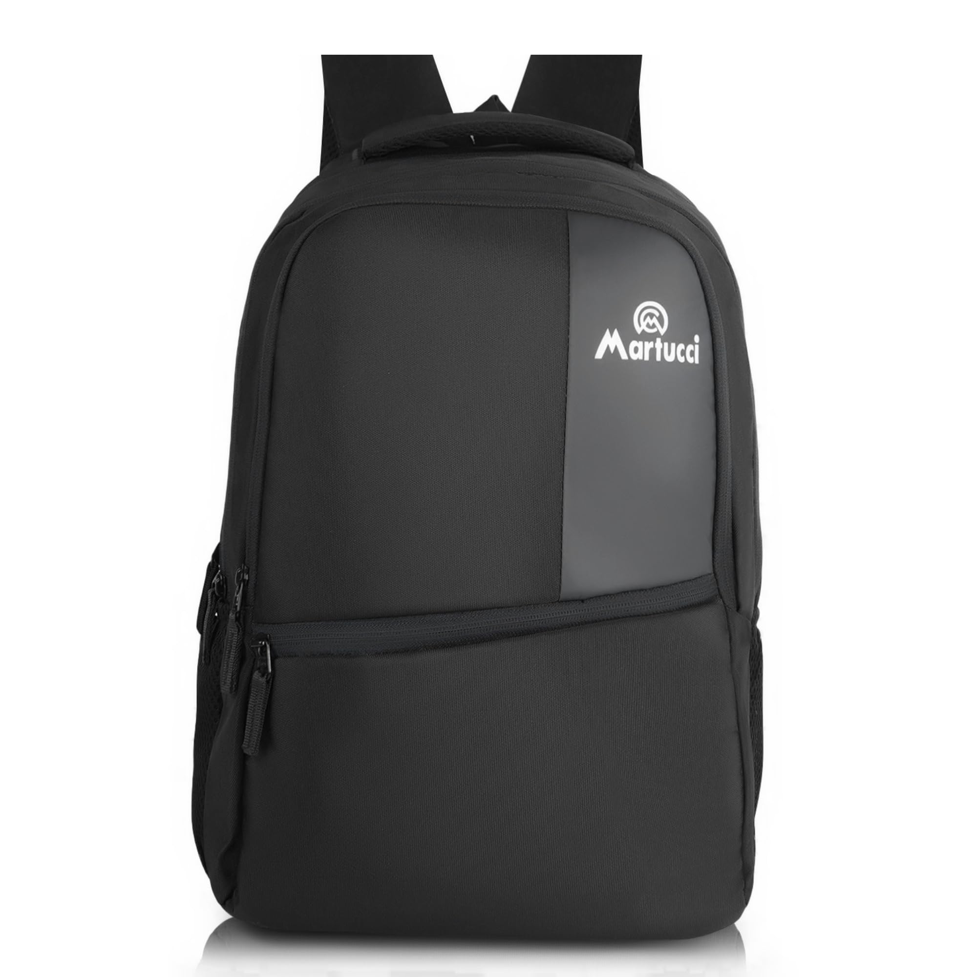 Martucci Valex 35L PU Fabric Laptop Backpack, bottle holder, school/college bag for boys & girls, office bag for women & men, travel bag, Laptop Compartment upto 15.6 Inch -Water-Resistant - Black (B0D91Q9VC1) Amazon Price History, Amazon Price Tracker
