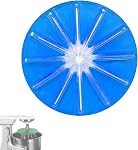 Accessoire à la crème de mélangeur, String Mixer Heads Scraper, Pièces jointes 6-Wire Whisks Anti-Splatter Baffle pour l'aide à la cuisine 4.5qt et 5qt Mélangeurs à tête incrustée Accessori(Clear)