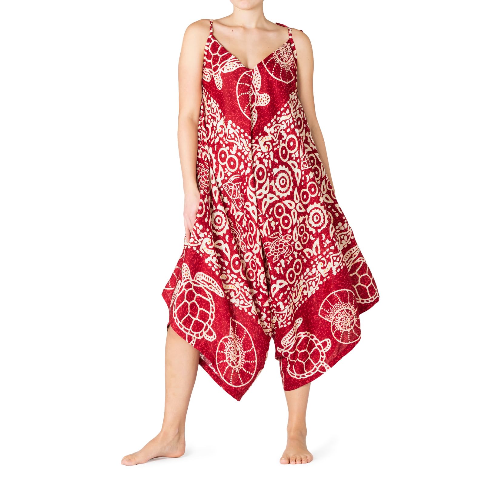 Panasiam Women's Red Jumpsuit Atlantic, L