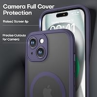 Vista 12 de ImpactStrong Magnetic Guard Designed for iPhone 14 Pro Max Case [Camera Protection] [Military Grade Drop Tested] [Compatible with MagSafe] Slim Black