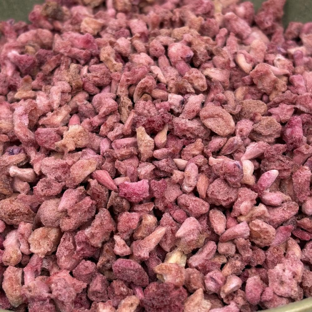 NULTHY 250g Granada Liofilizada 100% Natural | Granos de Granada Deshidratada Crujiente Sin Azúcar Añadido | Snack Saludable Rico en Antioxidantes | Ideal para Yogur, Ensaladas, Bowls y Repostería