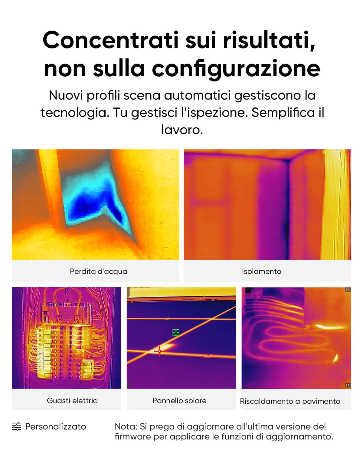 HIKMICRO D02 Telecamera Termica, Risoluzione Superiore 240x240 visibile, SuperScene, Telecamera Termica 96x96, 8 ore di autonomia della batteria, Registrazione video