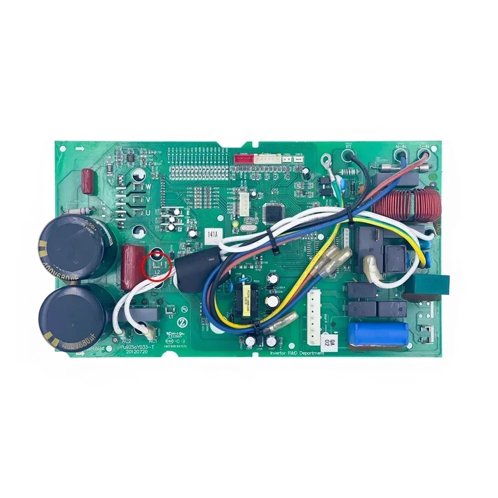 Circuit imprimé PU925AY033-T de climatiseur extérieur compatible Chigo