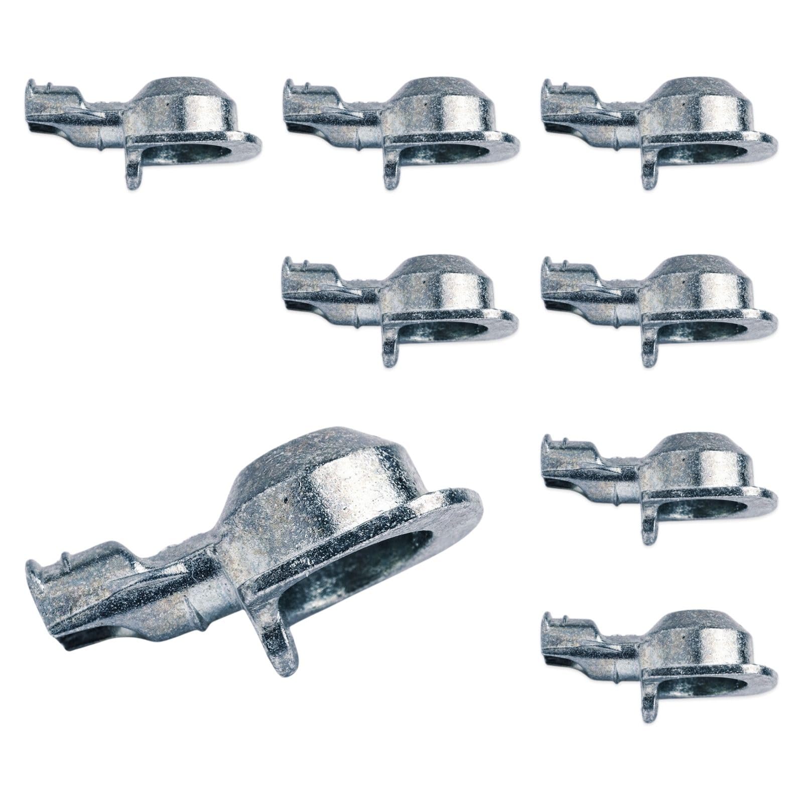 Rudis-Spareparts Silver Shelf Support 121762 Suitable As Replacement Part For Ikea Billy Shelf Support Old 5 Mm (Pack Of 8)
