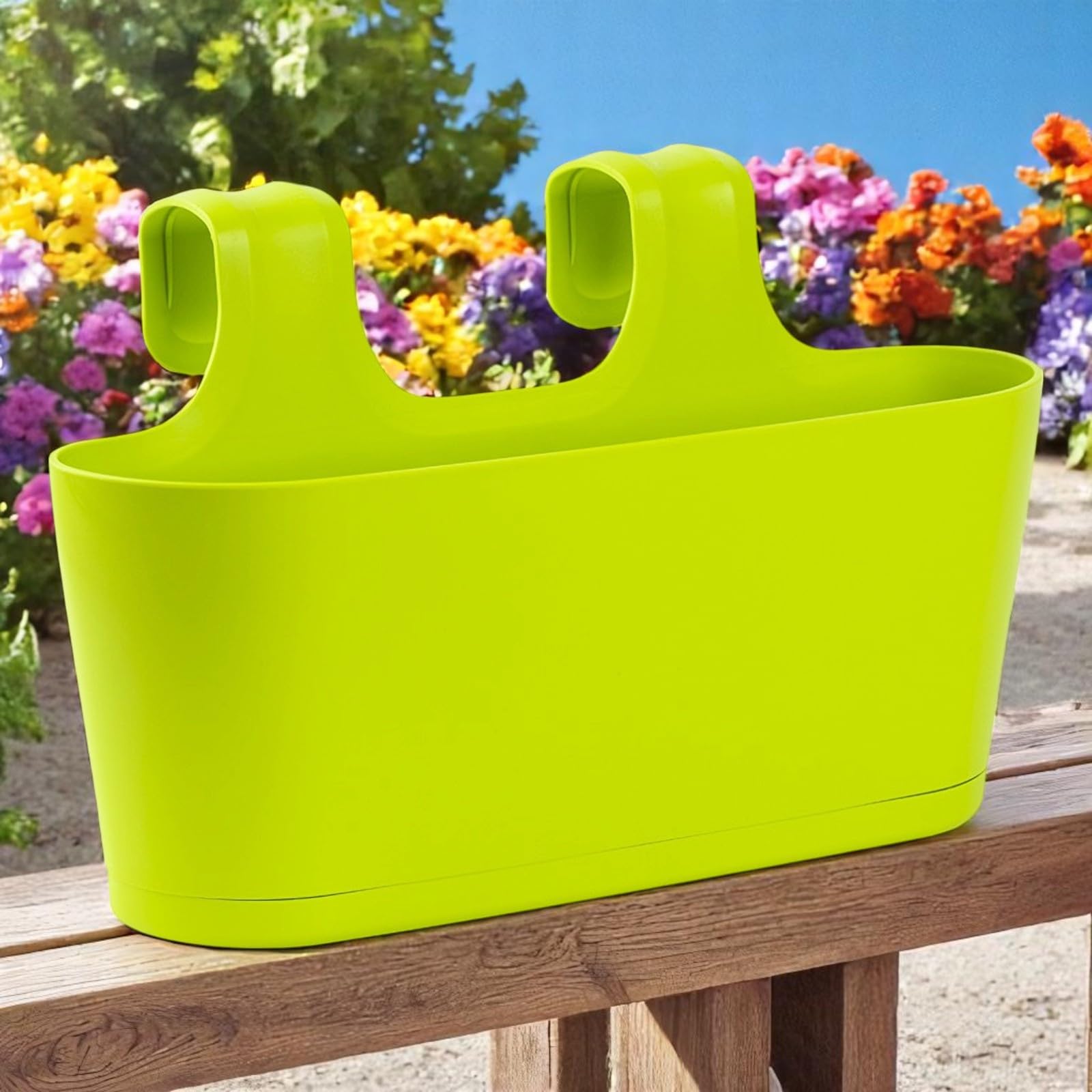 gewürze im blumenkasten 4er Pflanzen Box italienische Kräuter – Green Me Up