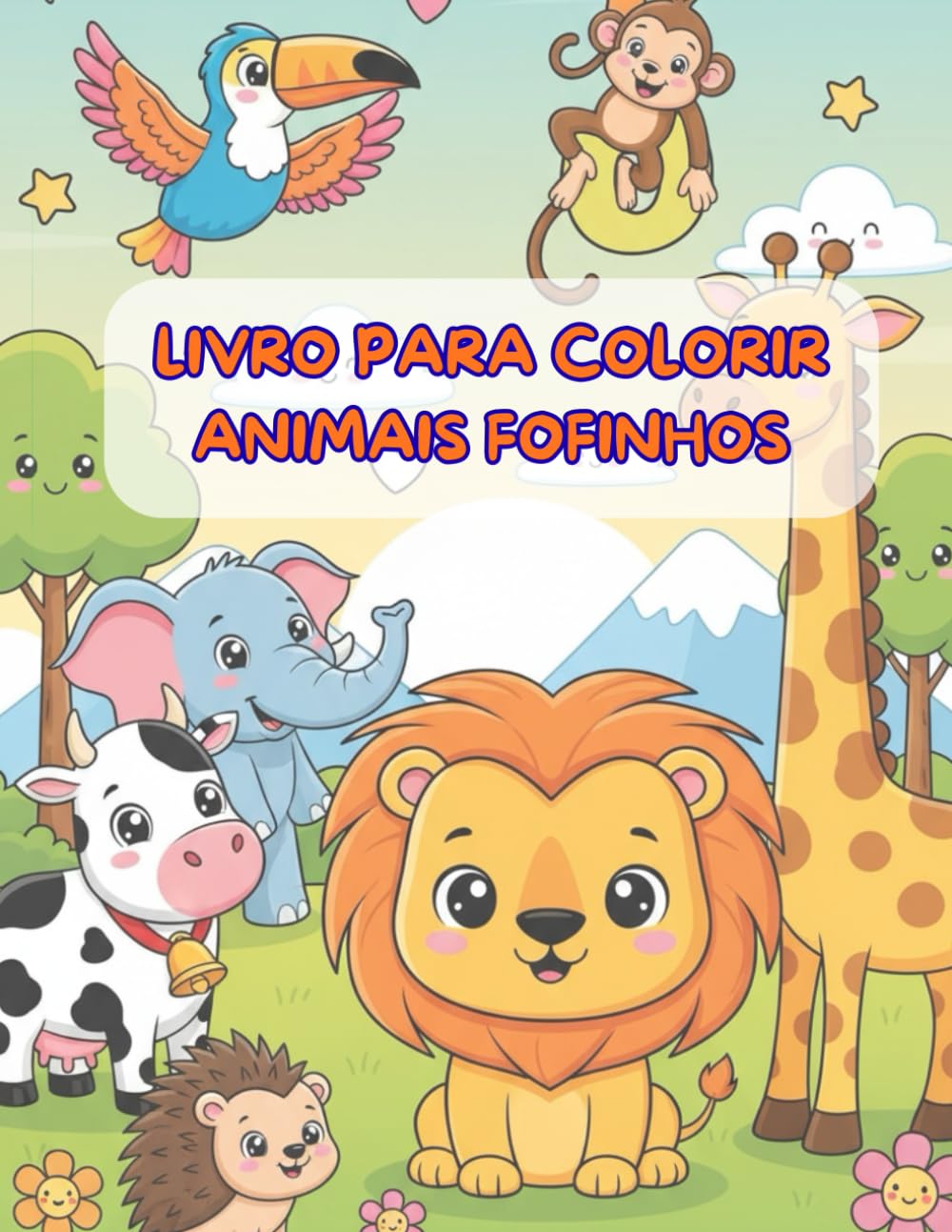 Animais fofinhos para colorir