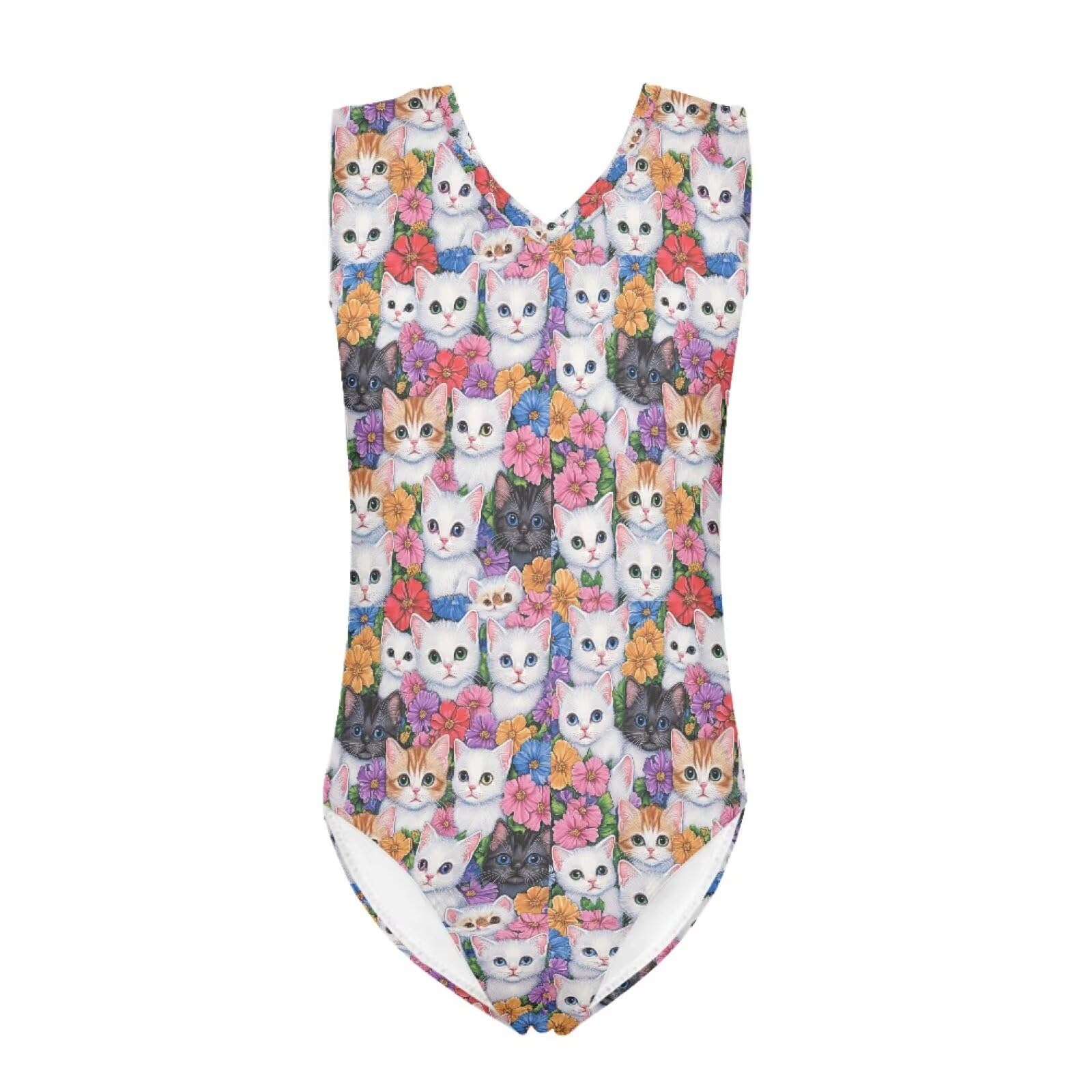 Xpyiqun Bathing Suits for Girls 3-14 Kids Summer One Piece Swimwear Beach Sport Sleeveless Swimsuits Athletic