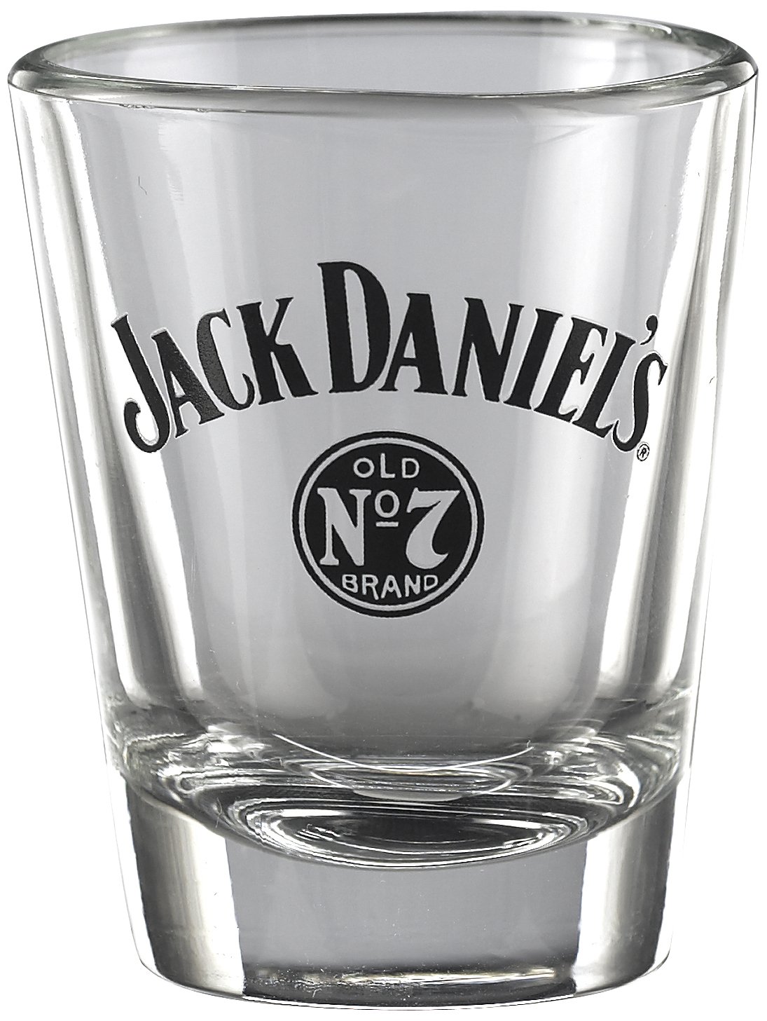 Bicchiere Shot Jack Daniel's Whiskey Sull'Acqua | Vetro Con Logo | Per Collezionisti E Pub