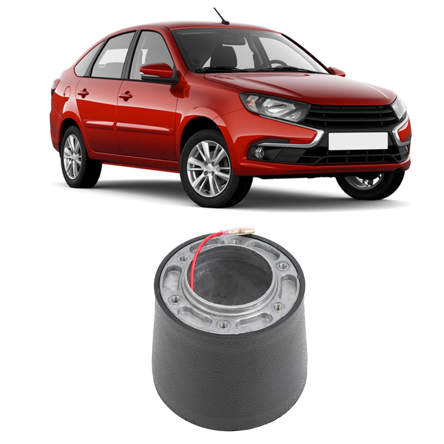 Adaptateur de moyeu de volant, connecteur de Base de volant de voiture arbre de direction de volant adapté pour LADA