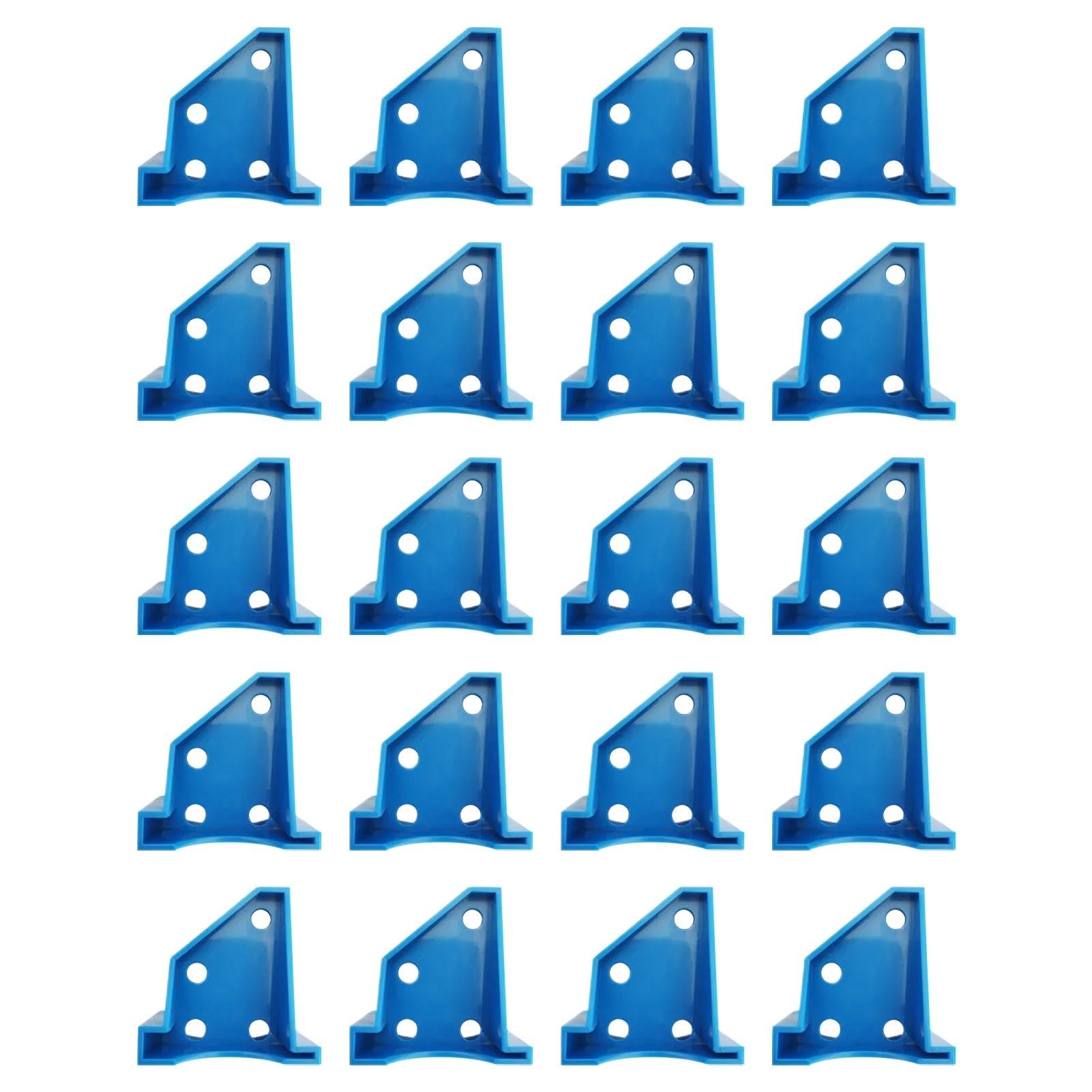20 stuks vloerafstandhouders, 1/4 en 1/2 spleet voor