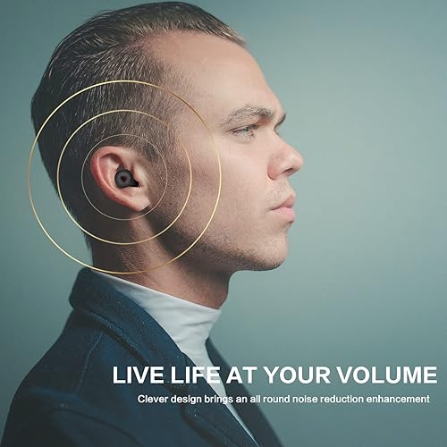 Miniatura 6 de Tapones para los oídos con cancelación de ruido para dormir, protección auditiva reutilizable en silicona flexible, tapones para los oídos con