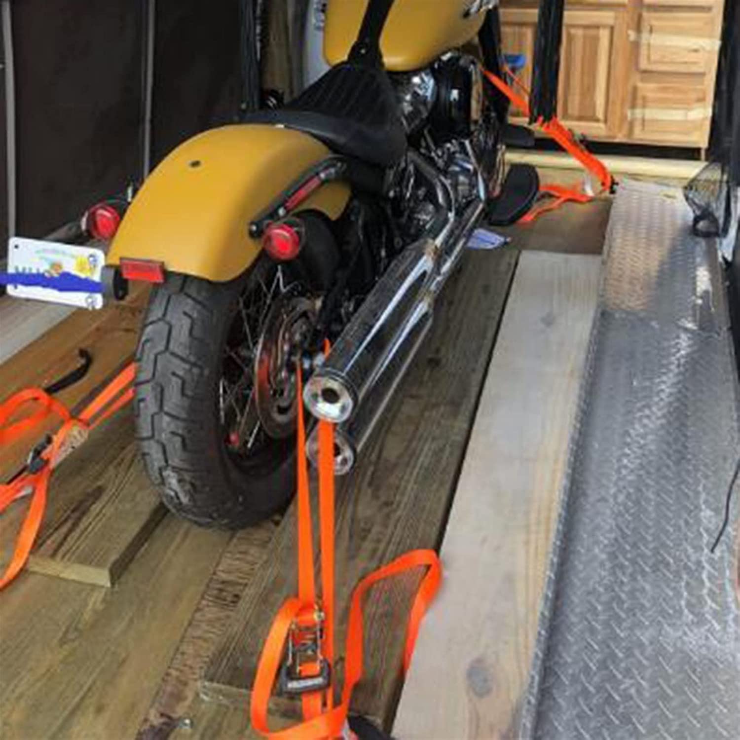 Pasy do mocowania, paski do mocowania, paski do mocowania Pasy do holowania samochodów osobowych Miękka pętla 13x1 cala Akcesoria pielęgnacyjne do zabezpieczania motocykli UTV Scooter Regulowane paski