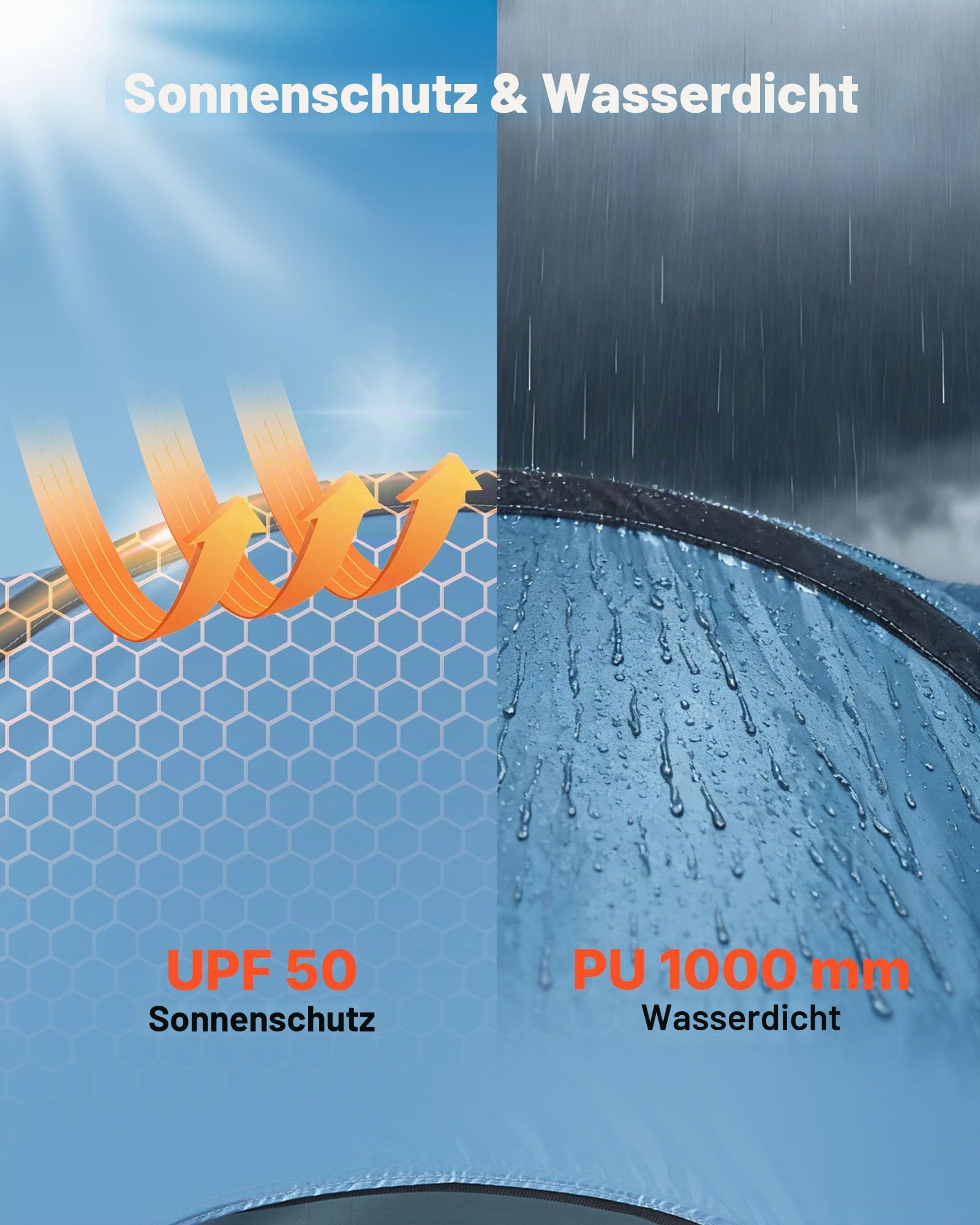 VEVOR Duschzelt